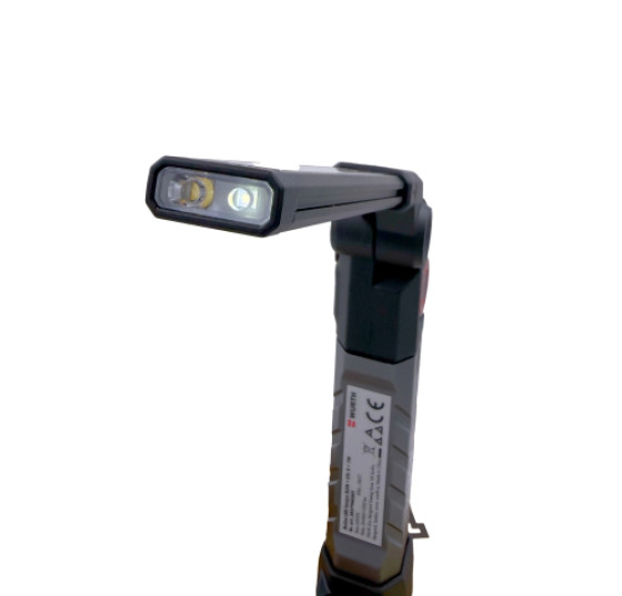 Фото - 2 - Ліхтар ручний акумуляторний SLIM + UV, COB LED