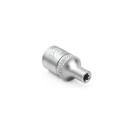 Головка торцева зовн.TORX, 1/4IN, TX-E4-L25MM, RED STRIPE