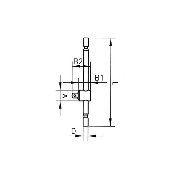 Вороток Wurth Zebra 1/2" 295 мм
