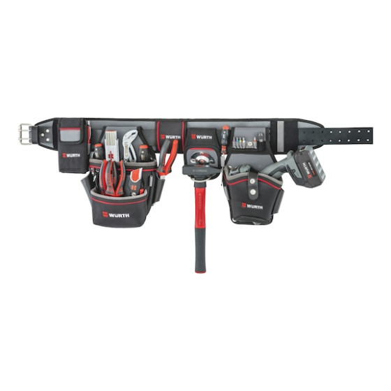 Сумка с ремнем, усиленная, 5 отделений