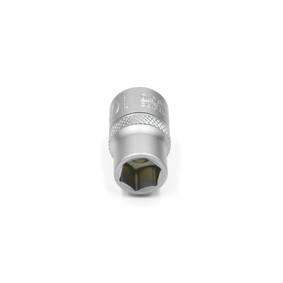 Головка торцевая шестигранная, 3/8IN, короткая, SW10, RED STRIPE