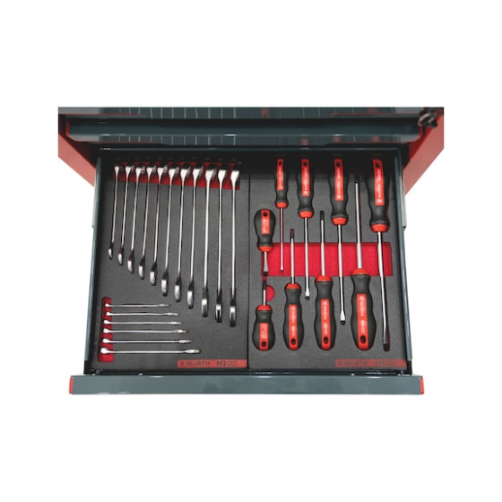 Візок інструментальний STANDARD, з інструментами, 8.4, 242 шт.