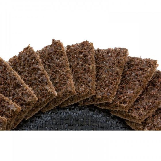 Фото - 2 - Круг полировальный флисовый, сегментный, P-100, 125X22,23