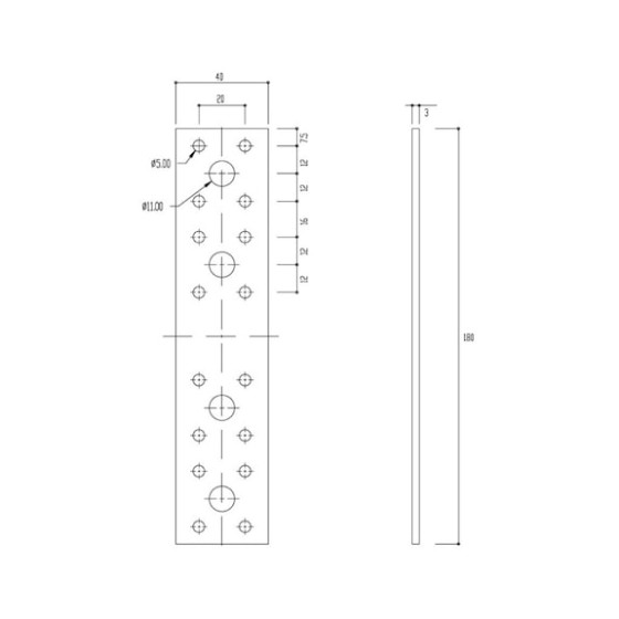 Плоский соединитель, усиленный