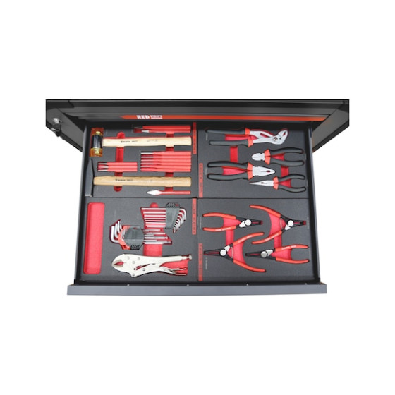 Візок інструментальний PLUS, з інструментами, 8.8, 324 шт.