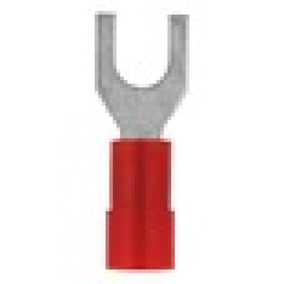 Наконечник кабельний, вилкоподібний, M4, 1,0 mm²
