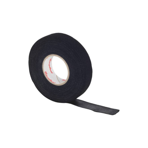 Изоляционная лента флисовая, черная, 19 mm, 25 m