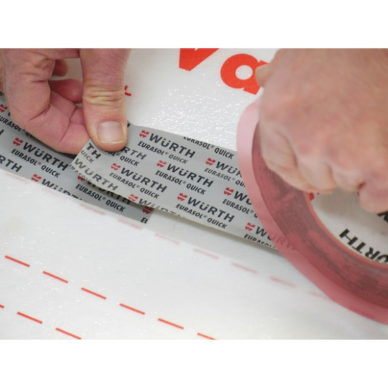 Стрічка клеюча EURASOL Quick, 60 mm