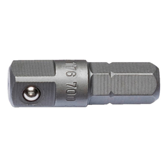 Переходник C 6,3 WURTH 1/4" 6KT 25 мм
