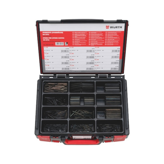 Розрізні штифти (затискні втулки), асортимент