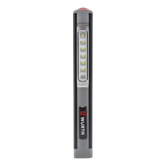Ліхтарик-ручка акумуляторний, LED, 70/150 lm
