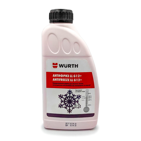 Антифриз LL G12+, концентрат, 1 l
