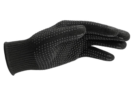 Фото - 1 - Перчатки защитные двустороннее покрытие ПВХ-точка, пара, размер универсальный