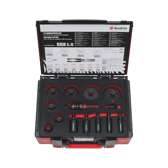 Циліндрична пилка в асортименті ZEBRA HSS Sysko