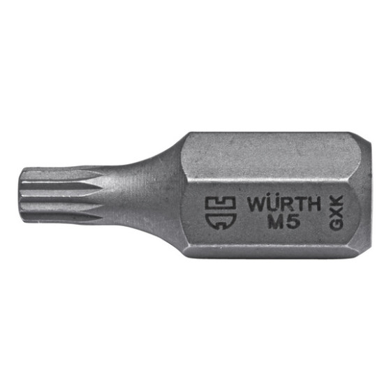 Бита WURTH XZN 10 мм M12 30 мм