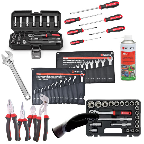 Набір інструментів "PRO Service 1/2+1/4"