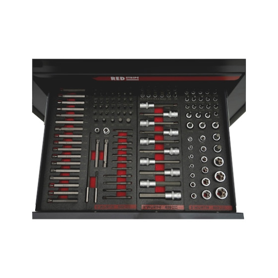 Візок інструментальний PLUS, з інструментами, 8.4, 242 шт.