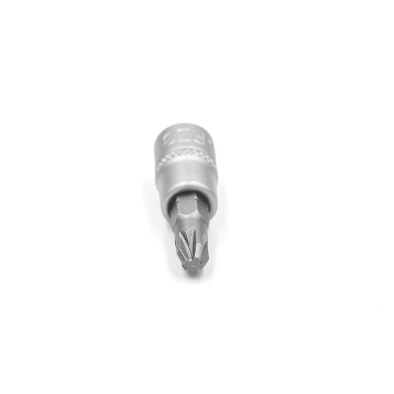 Головка торцевая, 1/4IN, с насадкой PZ1, RED STRIPE