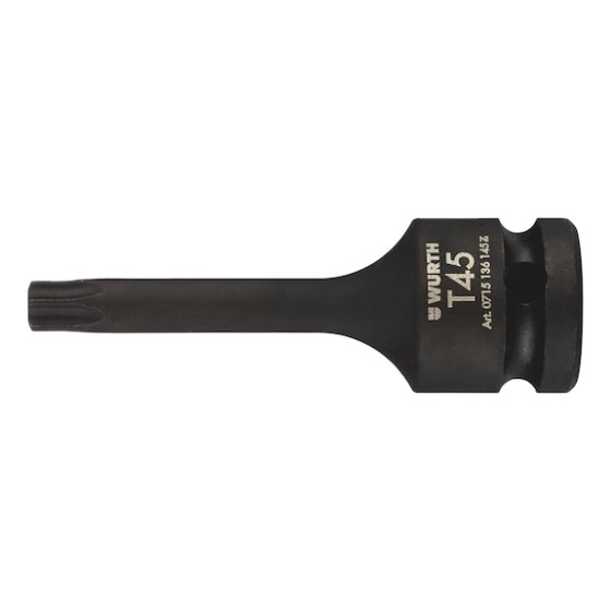 Ключ торцевий ударний Wurth 1/2" шестигранний LONG TX55