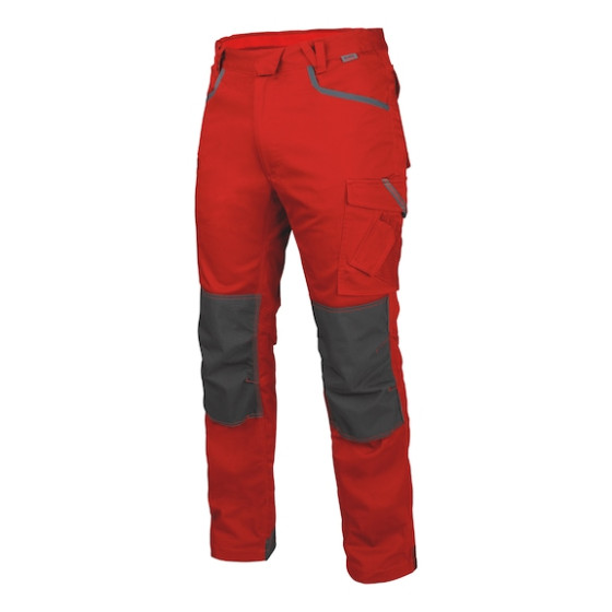 Брюки рабочие STRETCH X, красные, размер 60