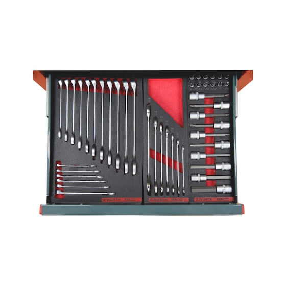 Візок інструментальний STANDARD, з інструментами, 8.4, 300 шт.