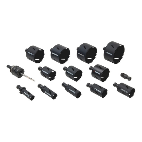 Циліндрична пилка в асортименті ZEBRA HSS Sysko