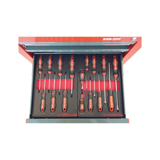 Візок інструментальний STANDARD, з інструментами, 8.4, 170 шт.