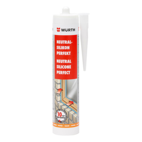 Герметик силіконовий PERFECT, прозорий, 310 ml