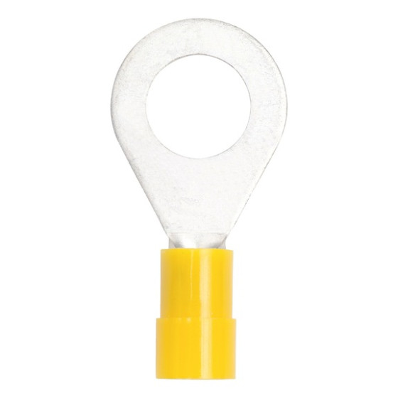 Наконечник кабельний, ізольований, M10, 6 mm²