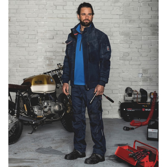 Брюки рабочие STRETCH X, синие, размер 52