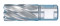 Сверло корончатое HSS, DRLDP 30 mm, D19 mm