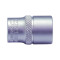 Головка торцева коротка 1/4IN, 12-гр., SW4, RED STRIPE