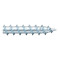 ASSY 4 P CSMP steel zinc plated under-head thr. RW