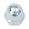 Гайка шестигранна ковпачкова DIN1587-A - 6 (A2K) - SW10, M6