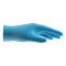 Рукавиці захисні одноразові нітрил, блакитні, розмір XL