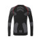 Термофутболка з довгим рукавом ACTIVE, чорна/сіра, розмір XXL/3XL