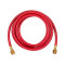 Шланг червоний 1/4 " SAE прямий x 1/4" SAE прямий, 3 м