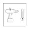 Cordless impact drill driver ABS 18 POWER COMBI